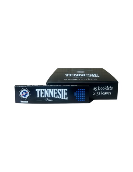 TENNESIE PAPELILLO SLIM BLACK 110X44MM (1x25)