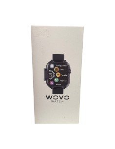 RELOJ INTELIGENTE WOVO (PLATA)