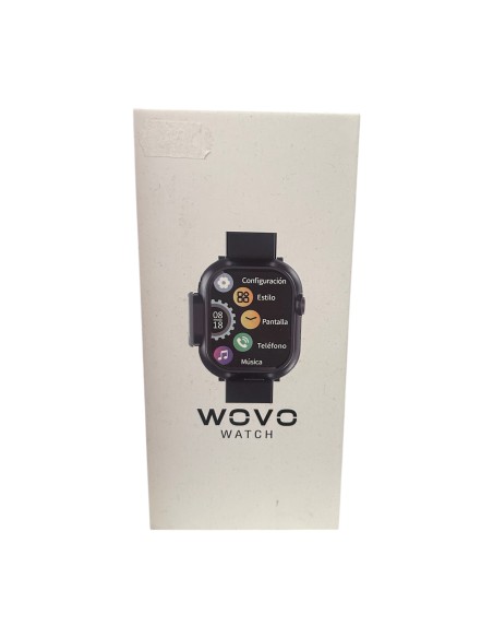 RELOJ INTELIGENTE WOVO (PLATA)