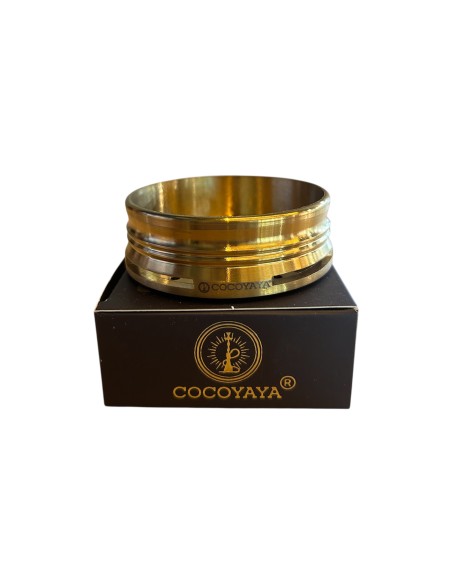 CALENTADOR SHISHA DORADO