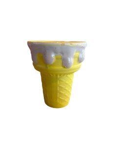 CAZOLETA HELADO PHUNNEL AMARILLO