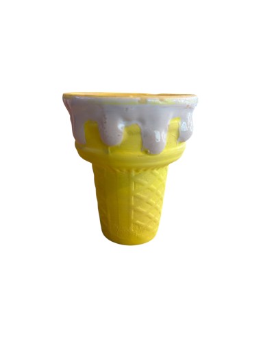 CAZOLETA HELADO PHUNNEL AMARILLO