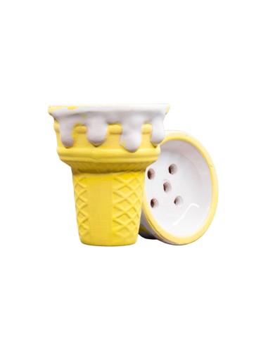 CAZOLETA HELADO TRADI AMARILLO