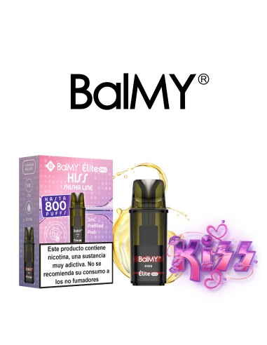 VAP. RECARGA KISS ELITE PRO PACK-SHISHA LINE