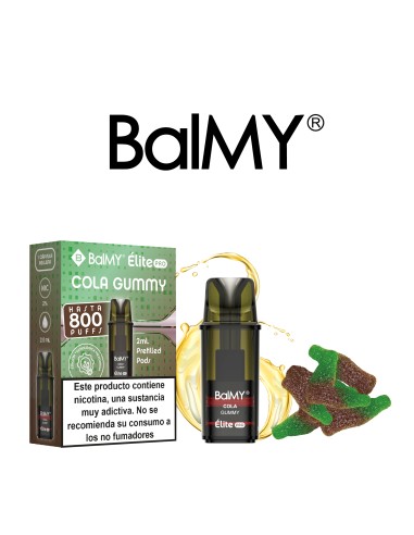 VAP. RECARGA COLA GUMMY ELITE PRO PACK-SHISHA LINE