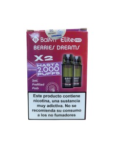 VAP. RECARGA BERRIES DREAMS ELITE PRO PACK (2UD.)