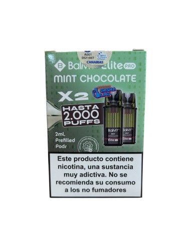 VAP. RECARGA MINT CHOCOLATE ELITE PRO PACK (2UD.)