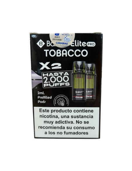 VAP. RECARGA TOBACCO ELITE PRO PACK (2UD.)