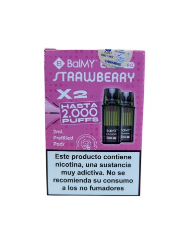 VAP. RECARGA STRAWBERRY ELITE PRO PACK (2UD.)
