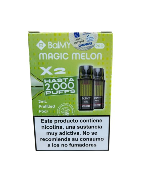 VAP. RECARGA MAGIC MELON ELITE PRO PACK (2UD.)