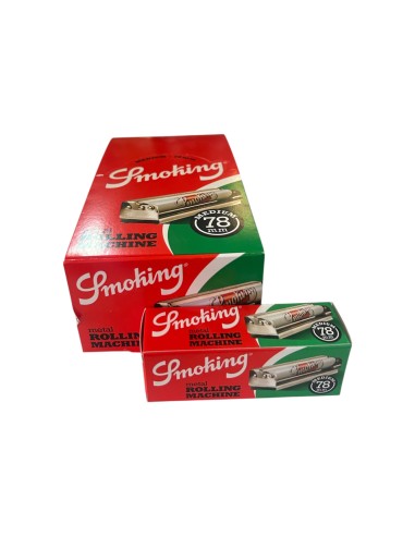 SMOKING MŽüQUINA LIAR METŽüLICA 78MM 