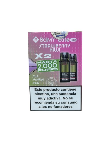 VAP. RECARGA STRAWBERRY KIWI ELITE PRO PACK (2UD.)