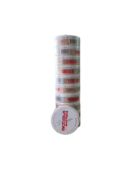 TABACO BOCA SIBERIA ALL WHITE 15 GR