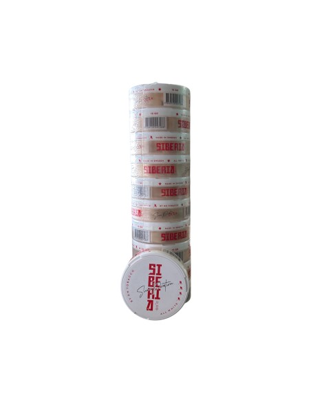 TABACO BOCA SIBERIA ALL WHITE 15 GR