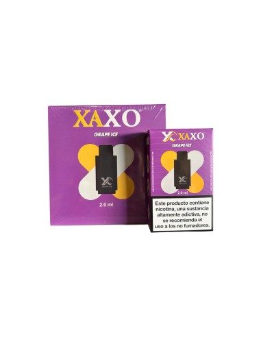 VAP. RECARGA XAXO GRAPE ICE