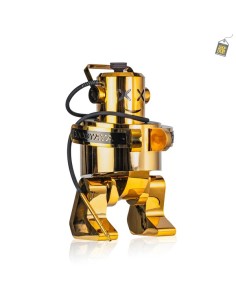 STAINLESS STEEL BIG MARSHMALLOW HOOKAH 80CM